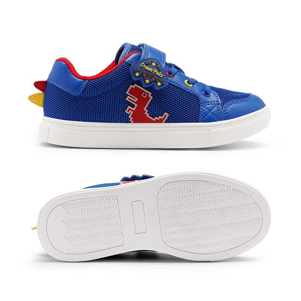 [Storybook Rainbow] Kids Breathable Fun Design Sneakers - ROYAL BLUE - 1